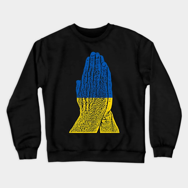 Ukraine - Pray for Ukraine Crewneck Sweatshirt by Historia